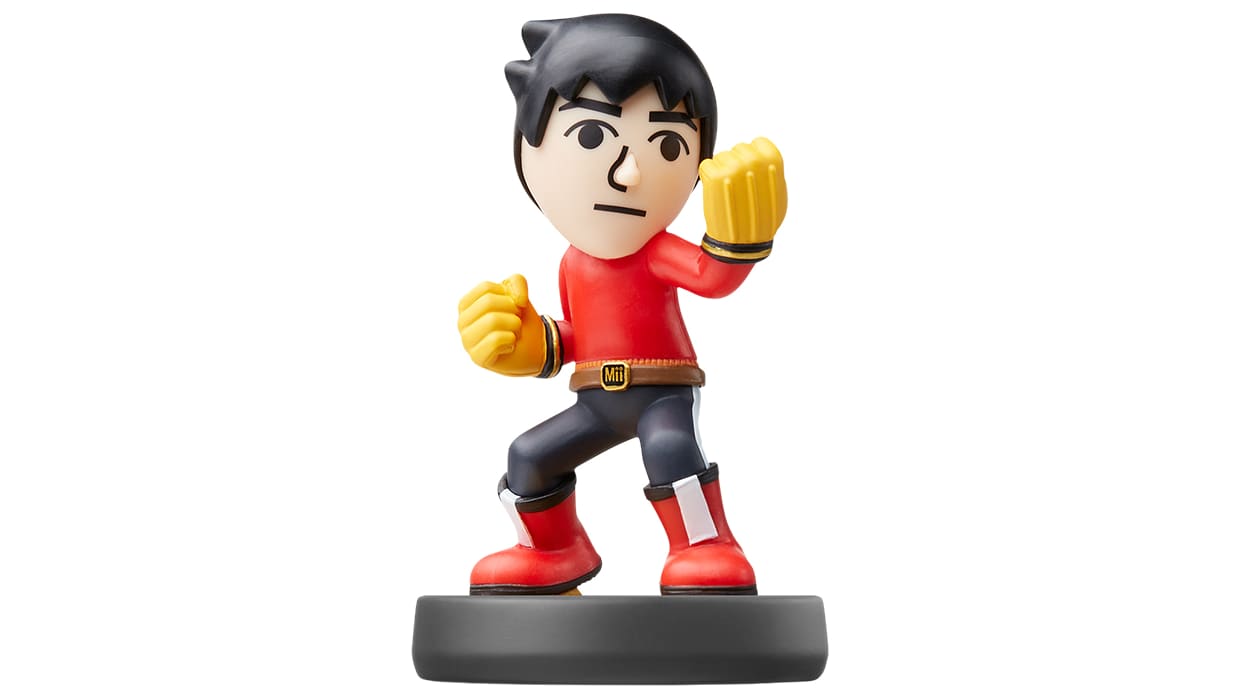 Amazon.com: Nintendo Mii Brawler Amiibo (Super Smash Bros